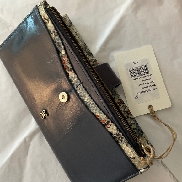 HOBO Max Continental Wallet - Blue Stone - NWT - Picture 8 of 10